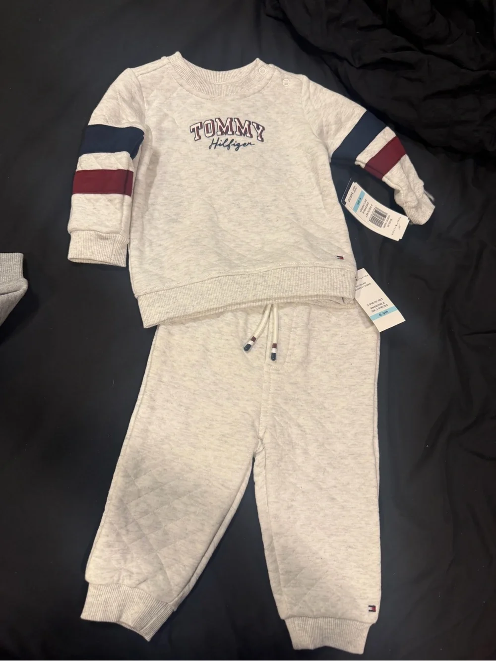 Tommy Hilfiger Baby Boy Two-Piece Sweat Set Size 6-9 Months NWT